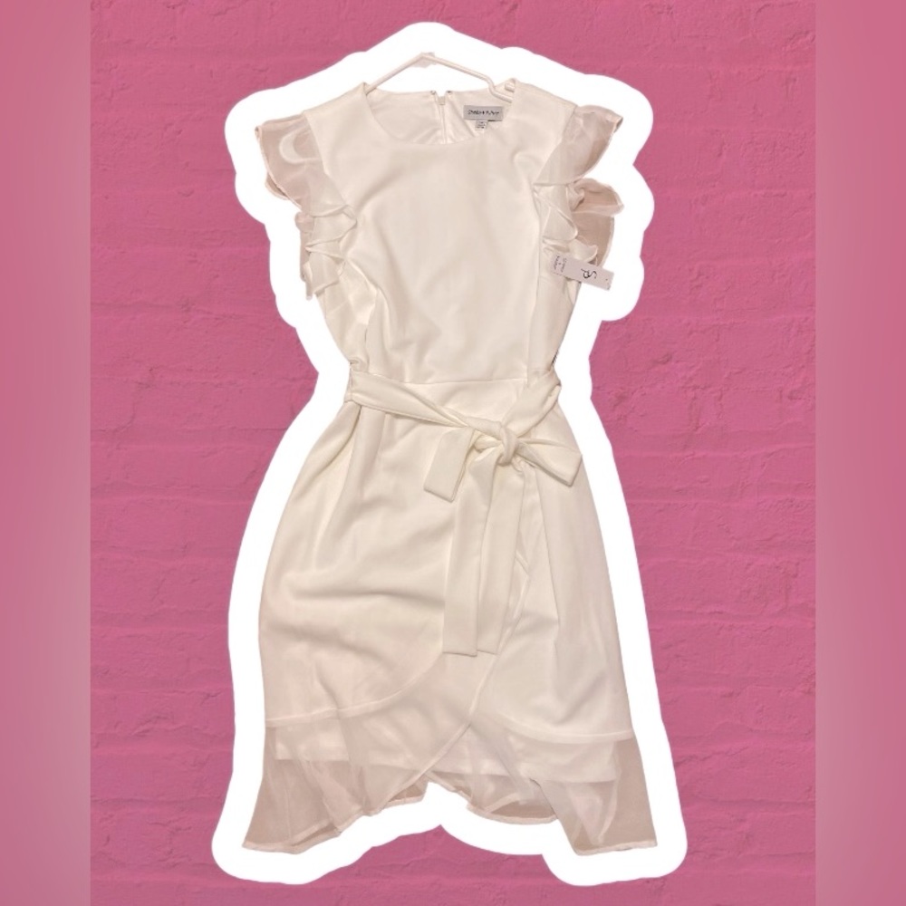 Shelby & Palmer, Size 12, White Tie Waist Dress